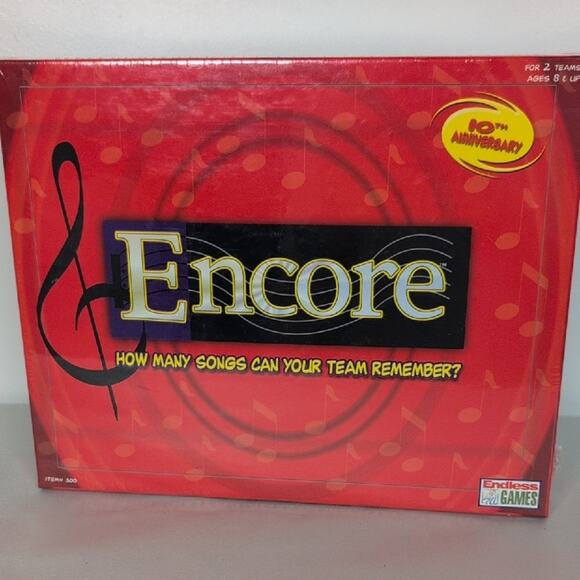 Endless Games NIB Encore Song Lyric Game - Picture 1 of 5